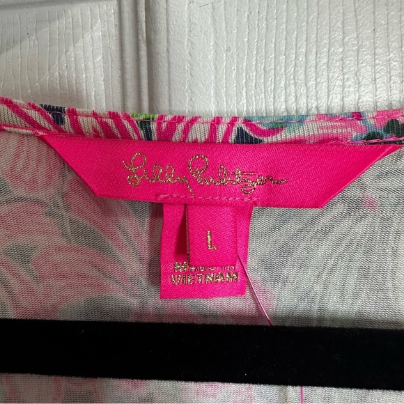 Lilly Pulitzer Brantley Knit Midi Wrap Dress Large New! - Picture 5 of 8